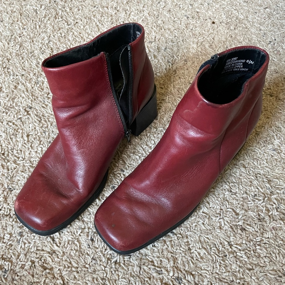 Red boots